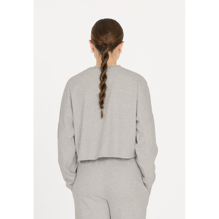 ENDURANCE Clairen G Crew Neck Sweatshirt 1005 Light Grey Melange
