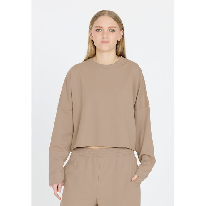 ENDURANCE Clairen G Crew Neck Sweatshirt 1193 Roasted Cashew