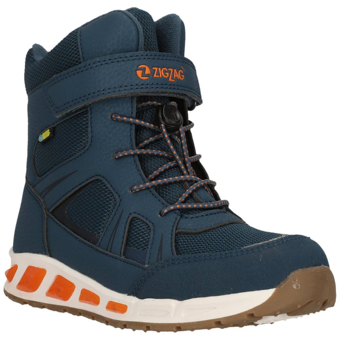 ZIGZAG Clementu Kids Boot WP W/lights V2 Boots 2134 Legion Blue