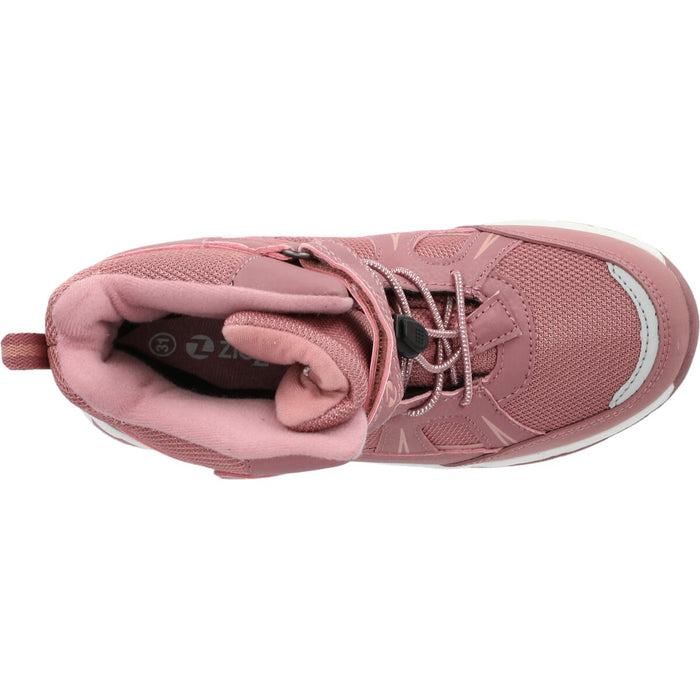 ZIGZAG Clementu Kids Boot WP W/lights V2 Boots 4090 Mesa Rose