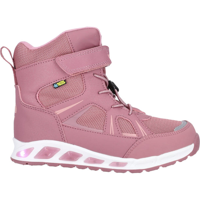 ZIGZAG Clementu Kids Boot WP W/lights V2 Boots 4090 Mesa Rose