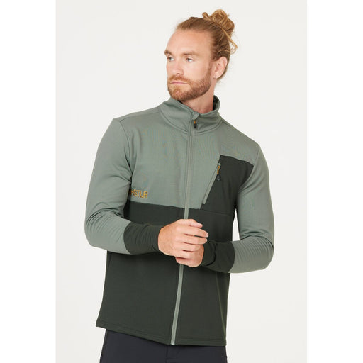 WHISTLER Cloudmont M Full Zip Midlayer Midlayer 3053 Deep Forest