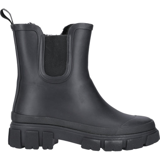 WEATHER REPORT! Comart W Rubber Boot Warm Rubber boot 1001 Black