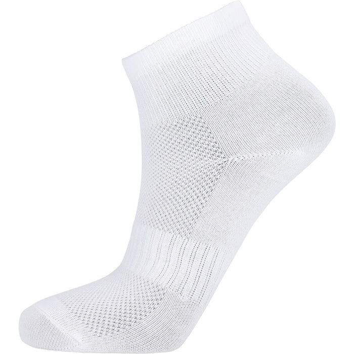 ATHLECIA Comfort-Mesh Quarter Cut Sock 3-Pack Socks 1002 White