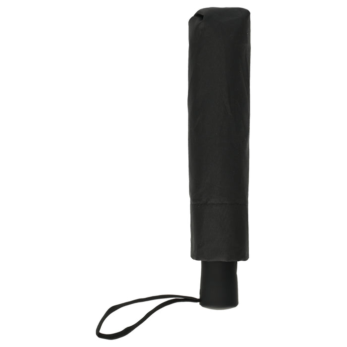 WEATHER REPORT Conakry Foldable Umbrella Accessories 1001S Black Solid