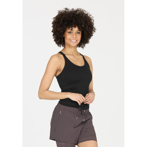 ATHLECIA Connie W Padded Sports Bra Top Top 1001 Black
