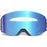 WHISTLER Corbier Topaz Jr. Cylindrical Ski Goggle Ski goggle 1001SB Black / Swiss Blue