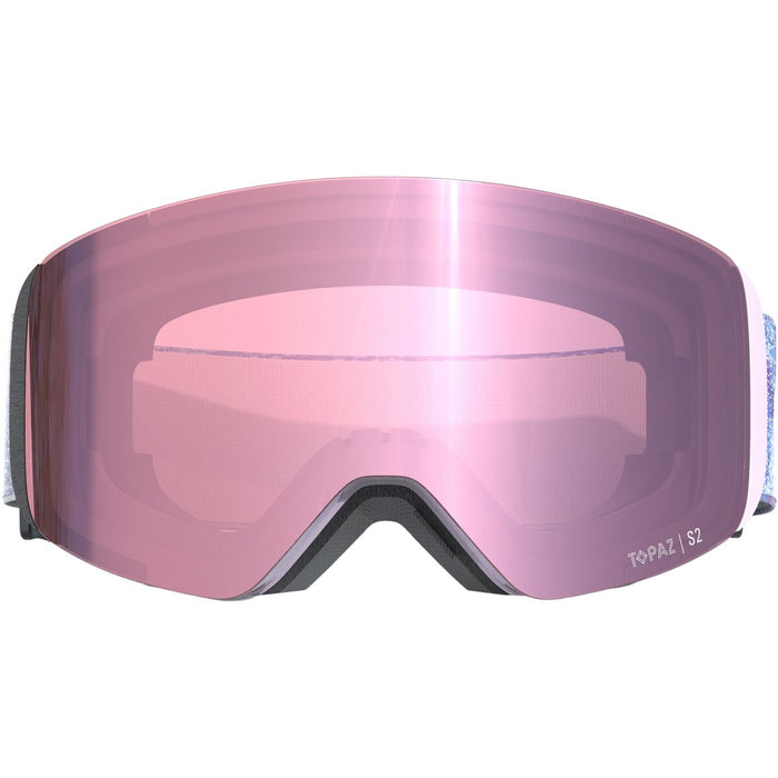WHISTLER Corbier Topaz Jr. Cylindrical Ski Goggle Ski goggle 1030G Rainbow / Grape