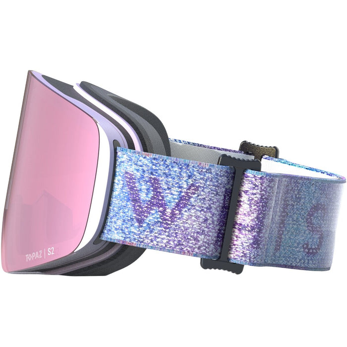 WHISTLER Corbier Topaz Jr. Cylindrical Ski Goggle Ski goggle 1030G Rainbow / Grape