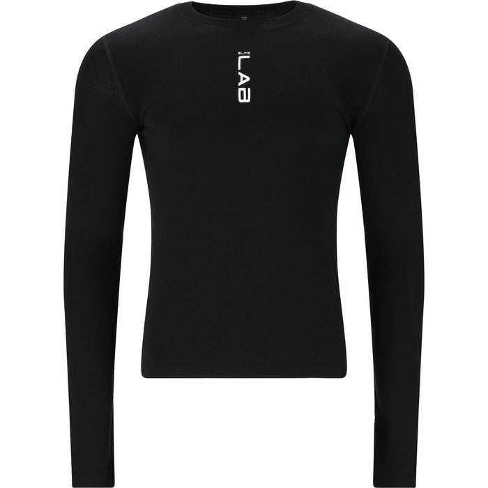 ELITE LAB Core Elite X1 M Wool L/S Baselayer Midlayer 1001 Black