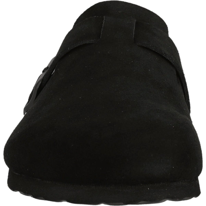 CRUZ Corwin Leather Cork Clog Sandal 1001 Black