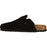 CRUZ Corwin Leather Cork Clog Sandal 1001 Black