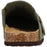 CRUZ Corwin Leather Cork Clog Sandal 3011 Deep Lichen Green