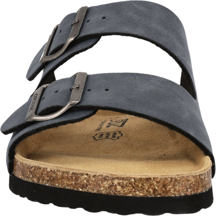 CRUZ Cosimo Leather Cork Sandal Sandal 2040 Vintage Indigo