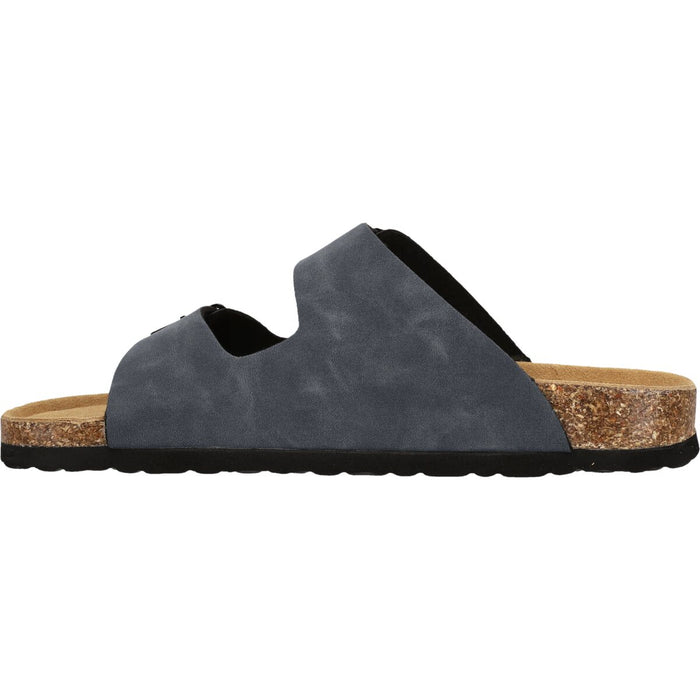 CRUZ Cosimo Leather Cork Sandal Sandal 2040 Vintage Indigo