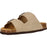 CRUZ Cosimo Leather Cork Sandal Sandal 3027 Timber Wolf