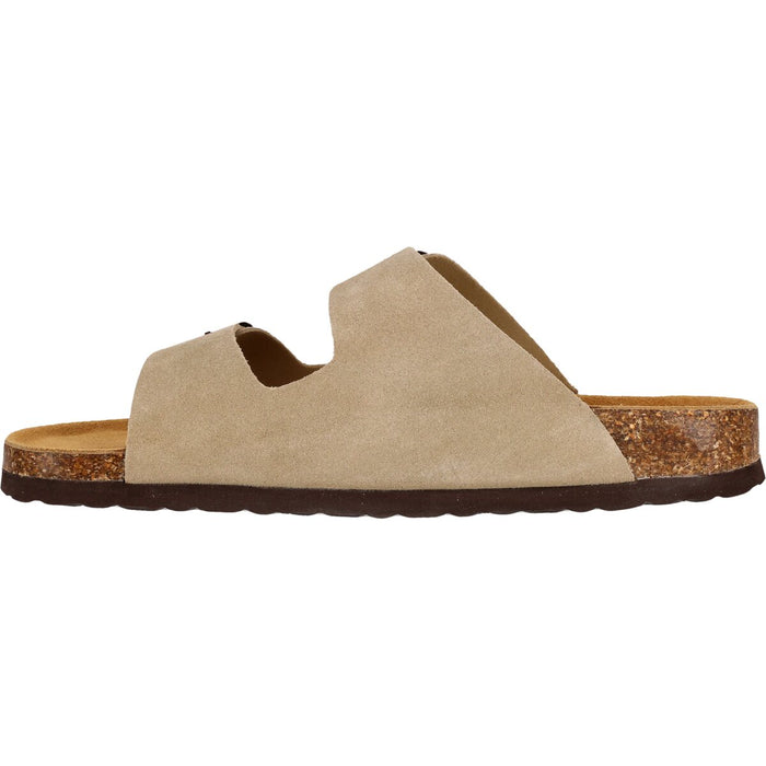 CRUZ Cosimo Leather Cork Sandal Sandal 3027 Timber Wolf