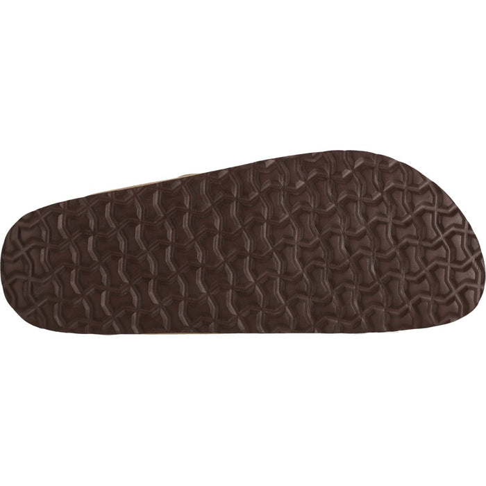 CRUZ Cosimo Leather Cork Sandal Sandal 3027 Timber Wolf