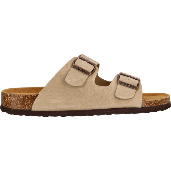 CRUZ Cosimo Leather Cork Sandal Sandal 3027 Timber Wolf