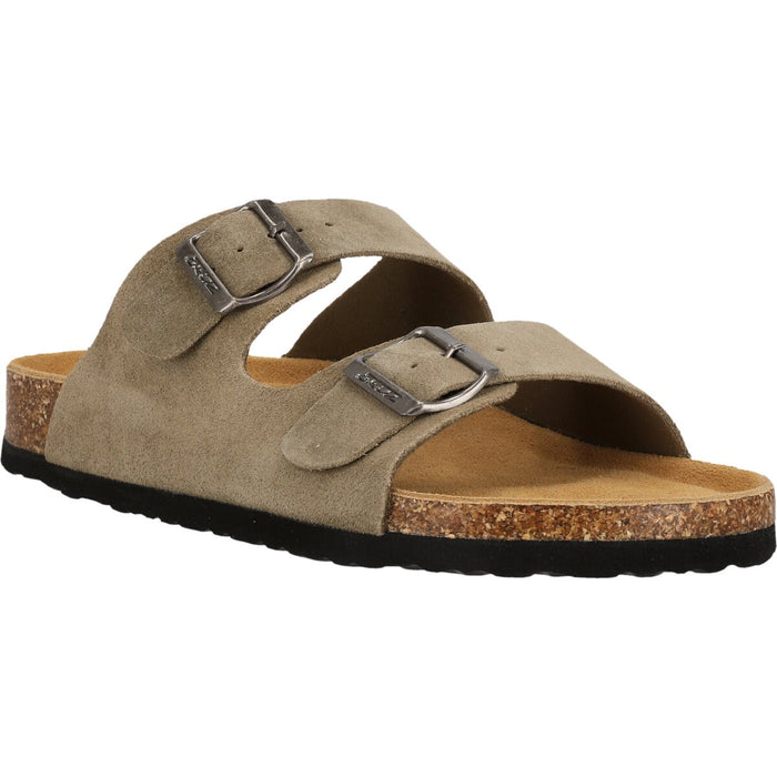 CRUZ Cosimo Leather Cork Sandal Sandal 3040 Fallen Rock