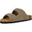 CRUZ Cosimo Leather Cork Sandal Sandal 3040 Fallen Rock