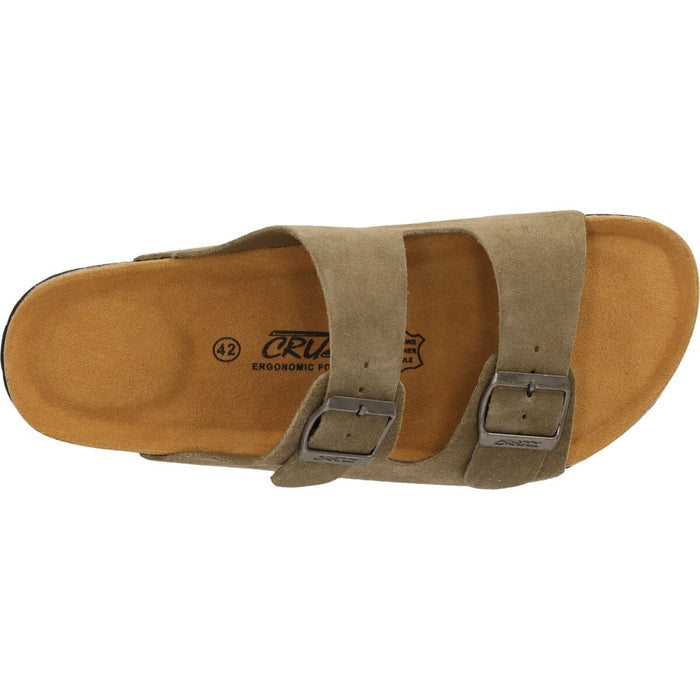 CRUZ Cosimo Leather Cork Sandal Sandal 3040 Fallen Rock