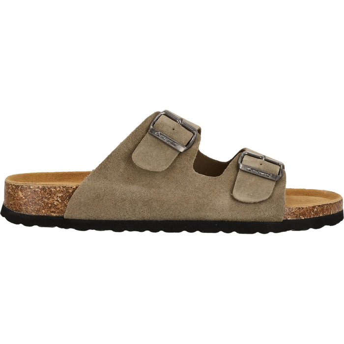 CRUZ Cosimo Leather Cork Sandal Sandal 3040 Fallen Rock