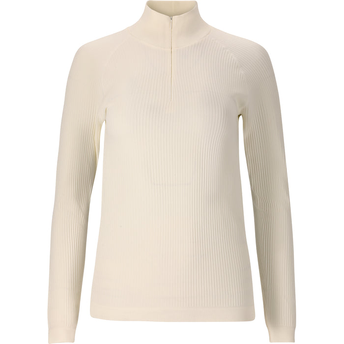 ATHLECIA Cozi W Seamless Midlayer Midlayer 1145 Whisper White