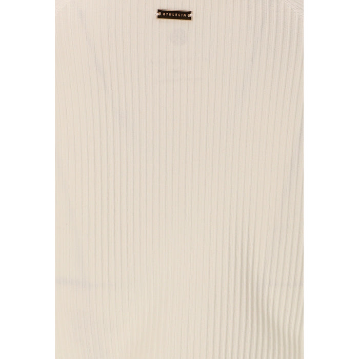 ATHLECIA Cozi W Seamless Midlayer Midlayer 1145 Whisper White