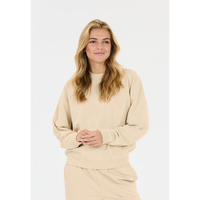 ATHLECIA Crecy W Crew Neck Sweatshirt 1106 Oatmeal