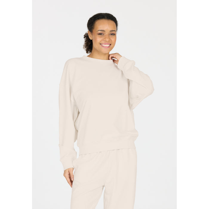 ATHLECIA Crecy W Crew Neck Sweatshirt 1207 Vaporous Gray