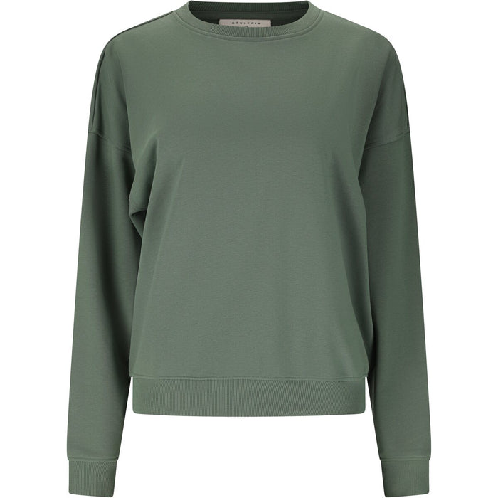 ATHLECIA Crecy W Crew Neck Sweatshirt 3221 Dark Forest