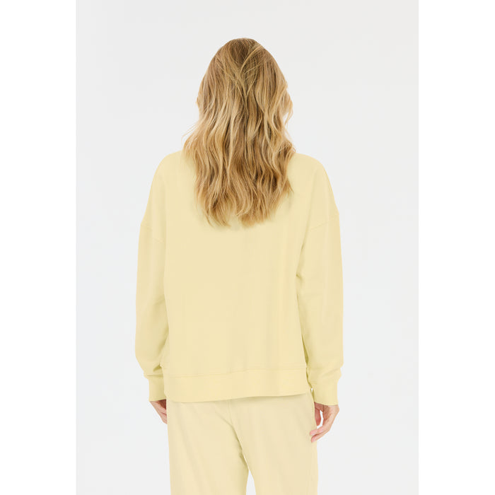 ATHLECIA Crecy W Crew Neck Sweatshirt 5177 Transparent Yellow