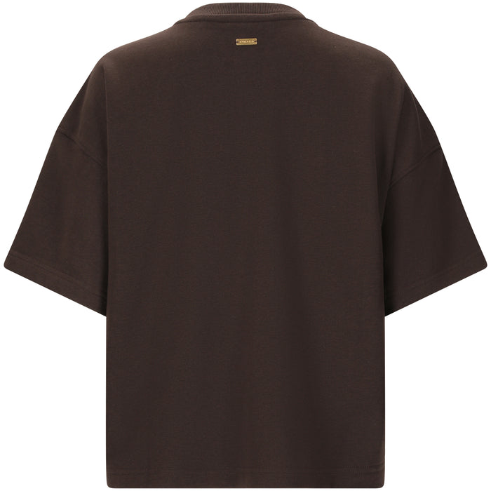 ATHLECIA Crecy W S/S Tee T-shirt 1294 Chocolate Torte