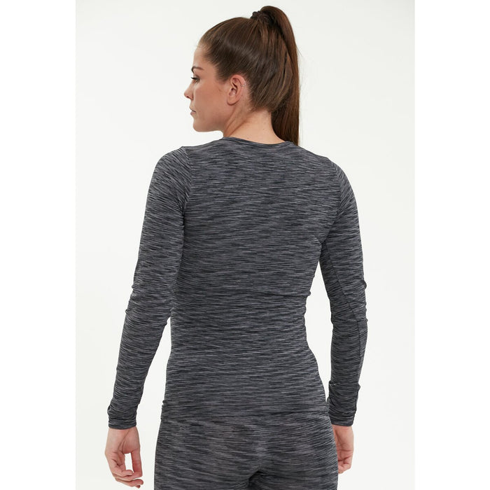 ENDURANCE Crina W Seamless Melange L/S Tee T-shirt 1001 Black