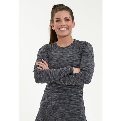 ENDURANCE Crina W Seamless Melange L/S Tee T-shirt 1001 Black