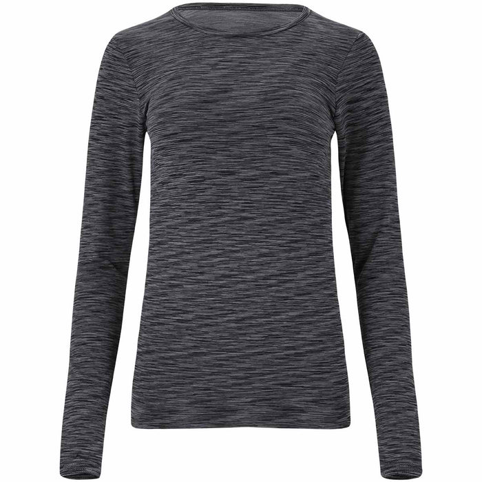 ENDURANCE Crina W Seamless Melange L/S Tee T-shirt 1001 Black