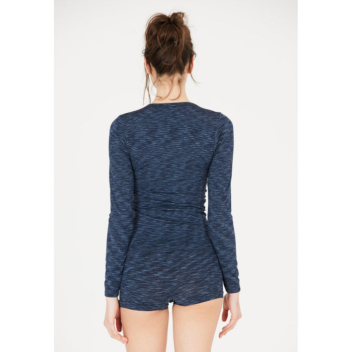ENDURANCE Crina W Seamless Melange L/S Tee T-shirt 2101 Dark Sapphire