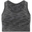 ENDURANCE Crina W Seamless Melange Sports Bra Sports Bra 1001 Black