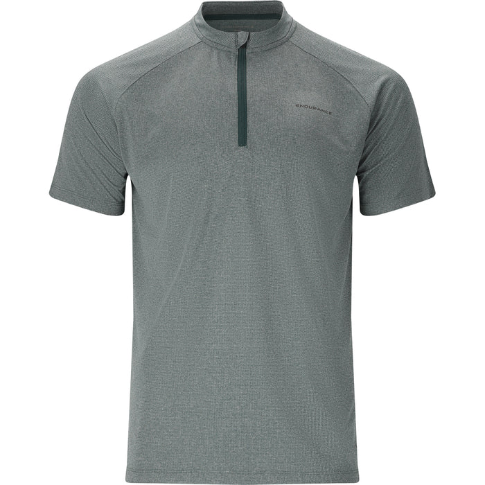 ENDURANCE Crow M Melange Cycling/MTB S/S Shirt Cycling Shirt 3242 Dusty Forest