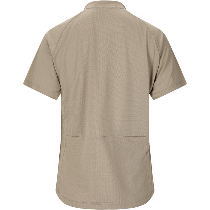ENDURANCE Crow W Melange Cycling/MTB SS Shirt Cycling Shirt 1072 Vintage Khaki