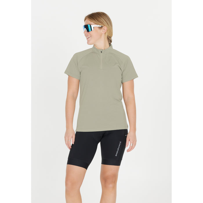 ENDURANCE Crow W Melange Cycling/MTB S/S Shirt Cycling Shirt 1270 Wrought Iron