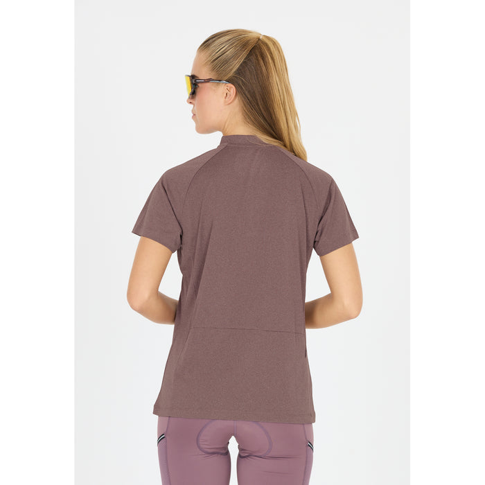 ENDURANCE Crow W Melange Cycling/MTB S/S Shirt Cycling Shirt 4191 Flint