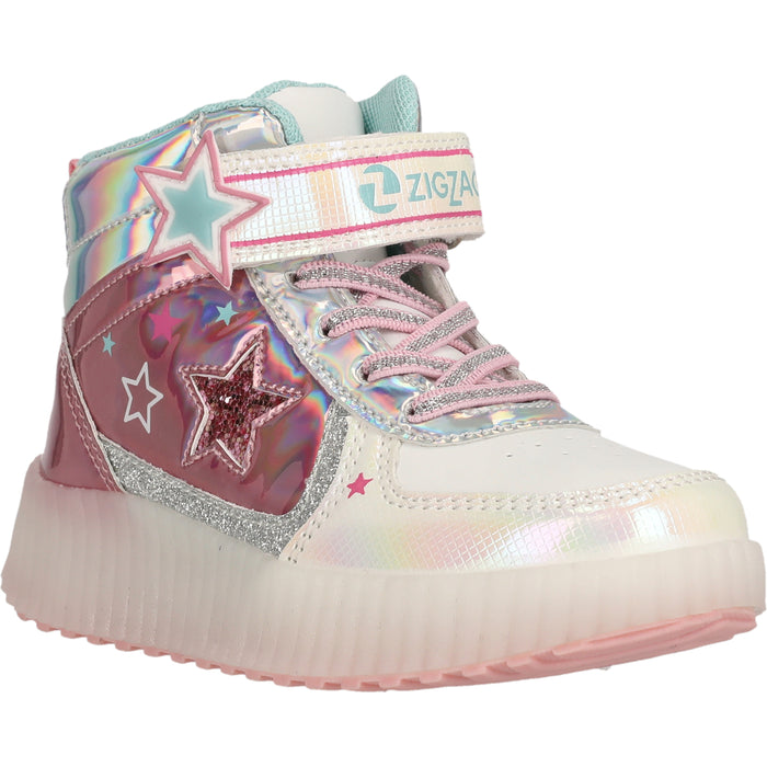 ZIGZAG Curin Kids Boot w/Lights Boots 1002 White