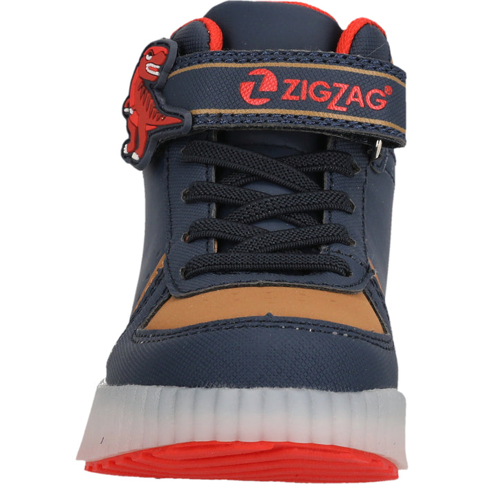 ZIGZAG Curin Kids Boot w/Lights Boots 2002 Navy