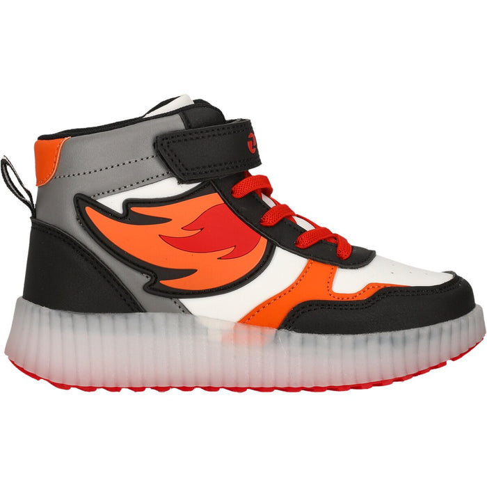 ZIGZAG Curin Kids Boot w/Lights Boots 5121 Flame Orange