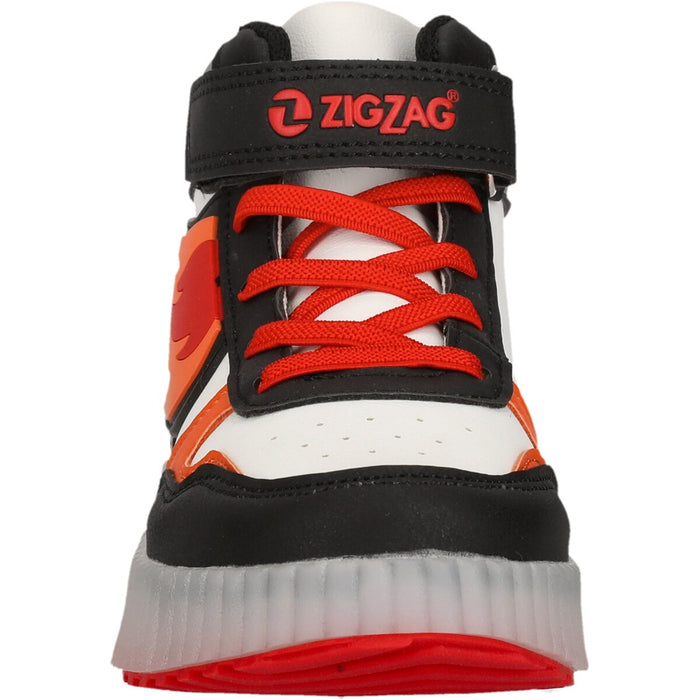 ZIGZAG Curin Kids Boot w/Lights Boots 5121 Flame Orange