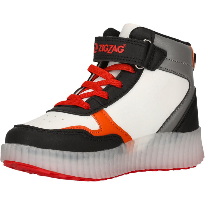 ZIGZAG Curin Kids Boot w/Lights Boots 5121 Flame Orange