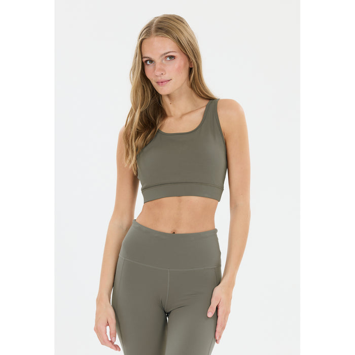 ENDURANCE Cynthian W Sports Bra Sports Bra 1013 Gunmetal