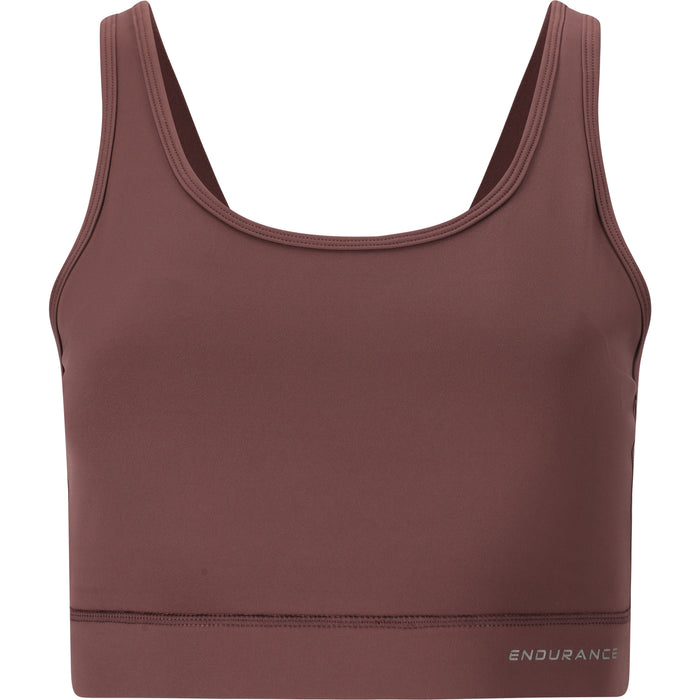 ENDURANCE Cynthian W Sports Bra Sports Bra 4261 Huckleberry